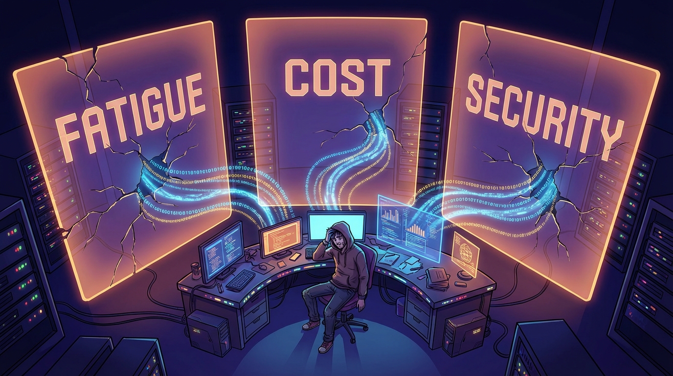 AI-First 팀의 3대 함정: 피로·비용·보안을 넘는 법