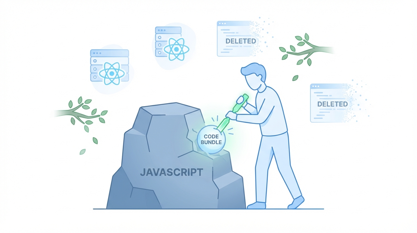 2026 프론트엔드, 더하지 말고 덜어내라: RSC·번들·코드 다이어트 전략
