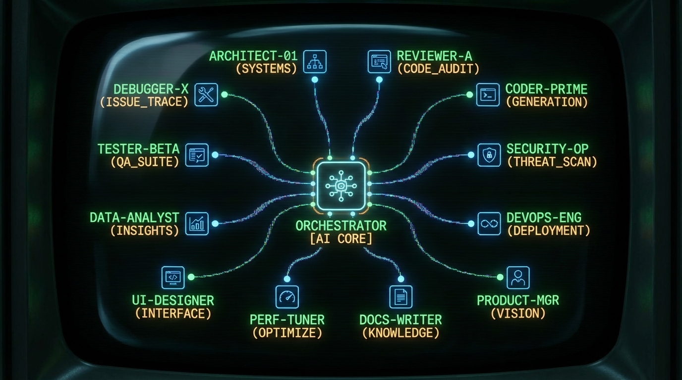 Claude Code 12명의 전문가를 만드는 법: AI 멀티 에이전트로 팀을 리빌딩하다