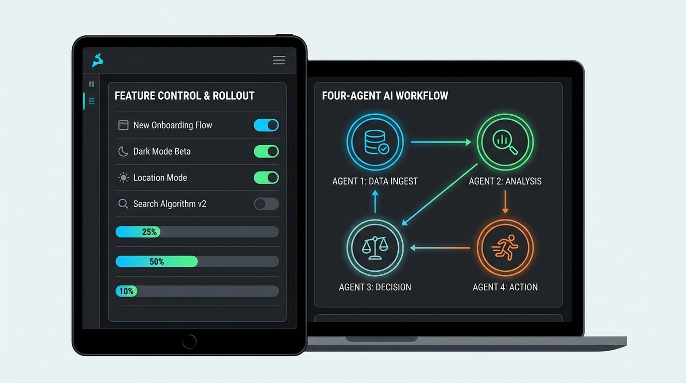 그로스 실험 가속기: 피처 플래그 + 멀티 에이전트가 ‘속도’와 ‘안전’을 동시에 올리는 법
