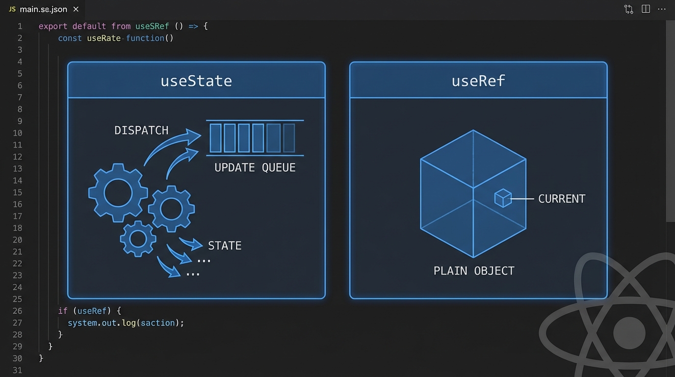 useRef가 리렌더링을 안 하는 진짜 이유: Fiber 속을 들여다보다