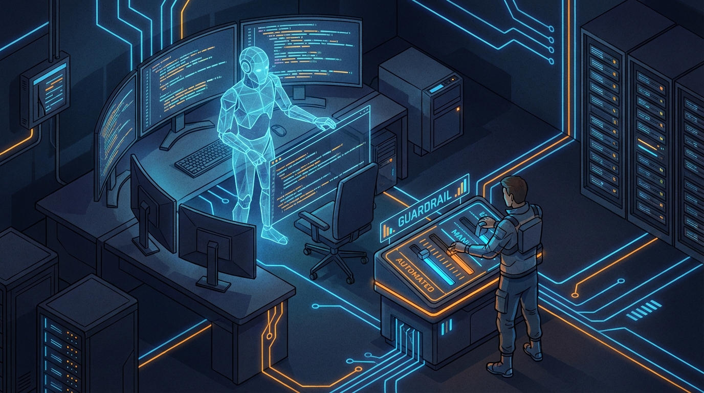 AI 코딩 에이전트, '자동 조종'이 아니라 '반자동 기어'로 끼워야 합니다