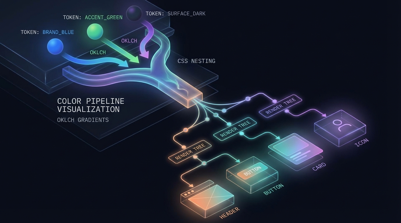 색상 토큰에서 렌더 트리까지: 디자인-코드 간극을 좁히는 세 가지 레이어