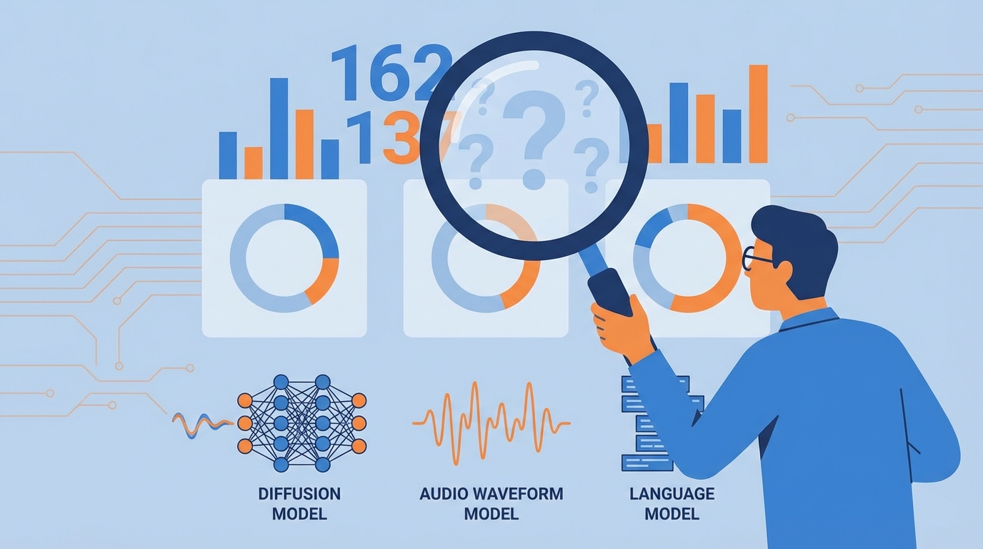 DDPM·Wav2Vec·Phi-4, '성능 숫자' 뒤에 실험 설계는 있었나요?