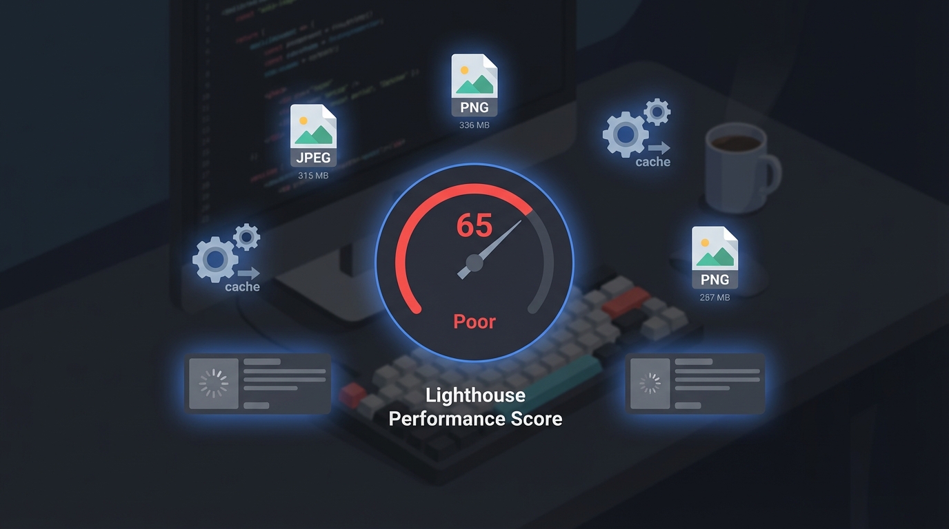 Lighthouse 65→90, 실전에서 배운 프론트엔드 성능 최적화 체크리스트