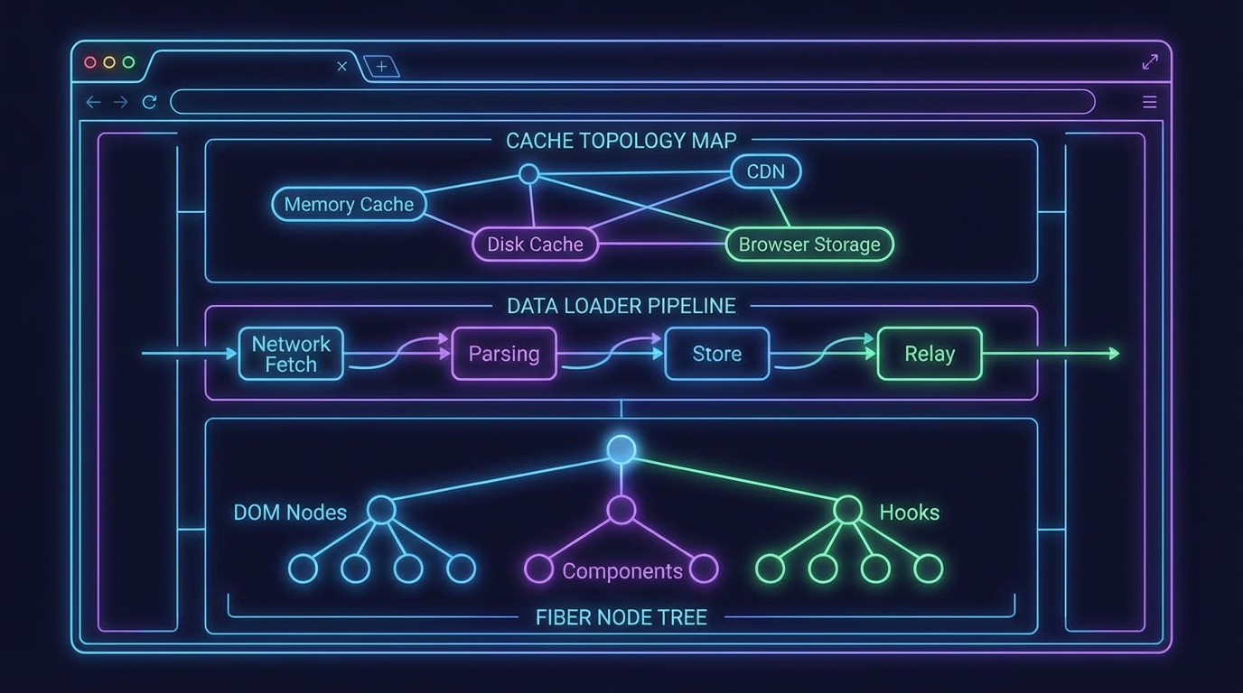 React가 화면을 그리는 진짜 순서: Fiber부터 Loader까지, 1프레임의 해부학