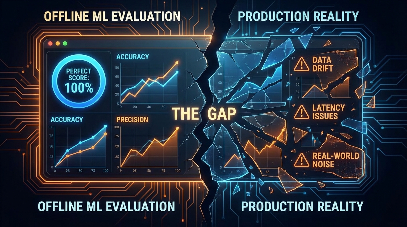 오프라인 AUC 0.95는 허상입니다: 추천 시스템이 프로덕션에서 무너지는 3가지 지점