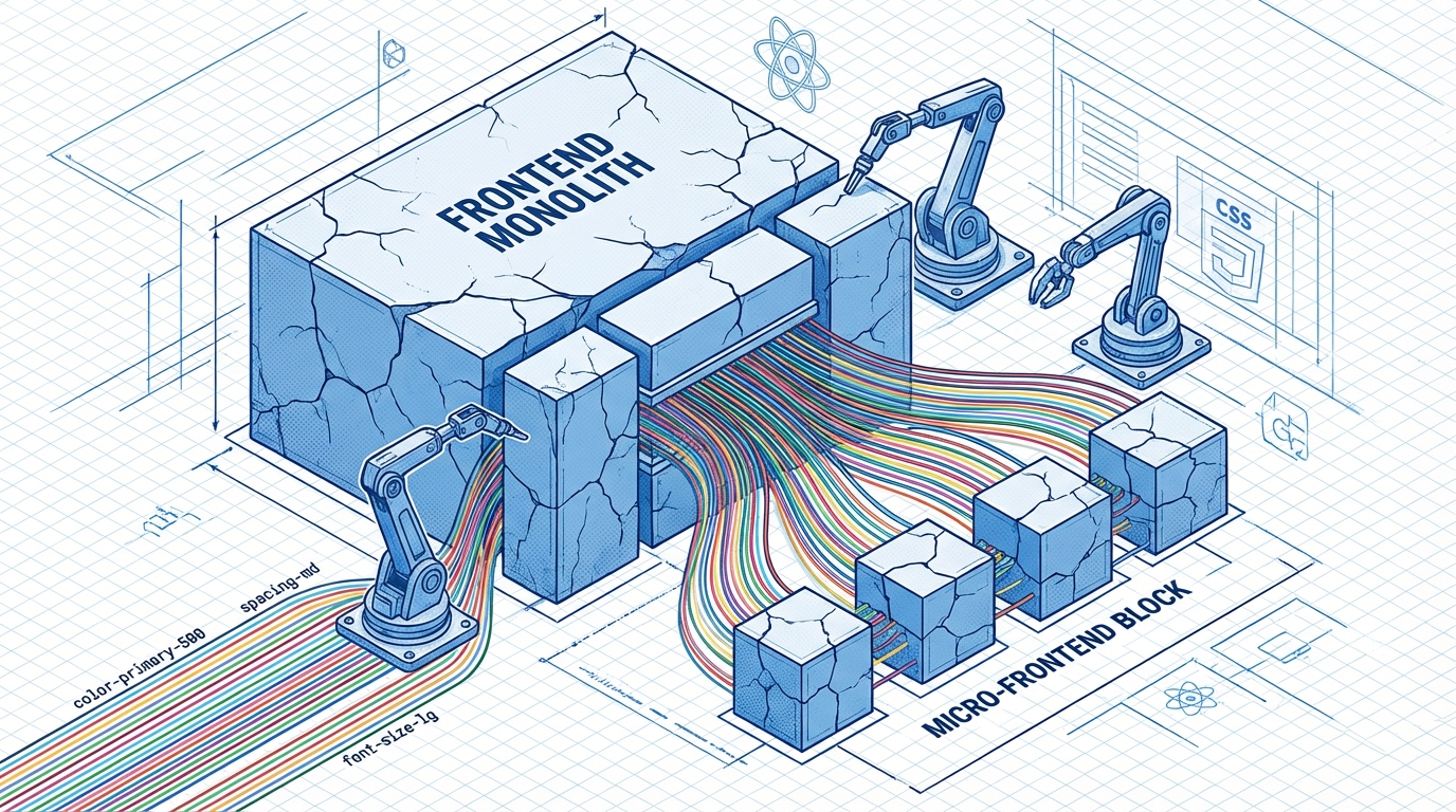 MFE에서 디자인 토큰까지, 프론트엔드 '스케일링'의 진짜 병목