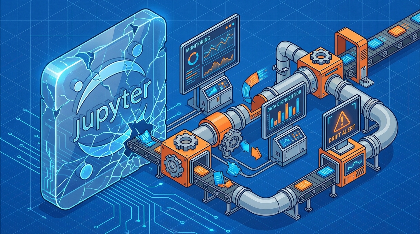 노트북에서 돌아간 모델, 프로덕션에서 왜 죽나: 드리프트·재현성·파이프라인 지표 해부