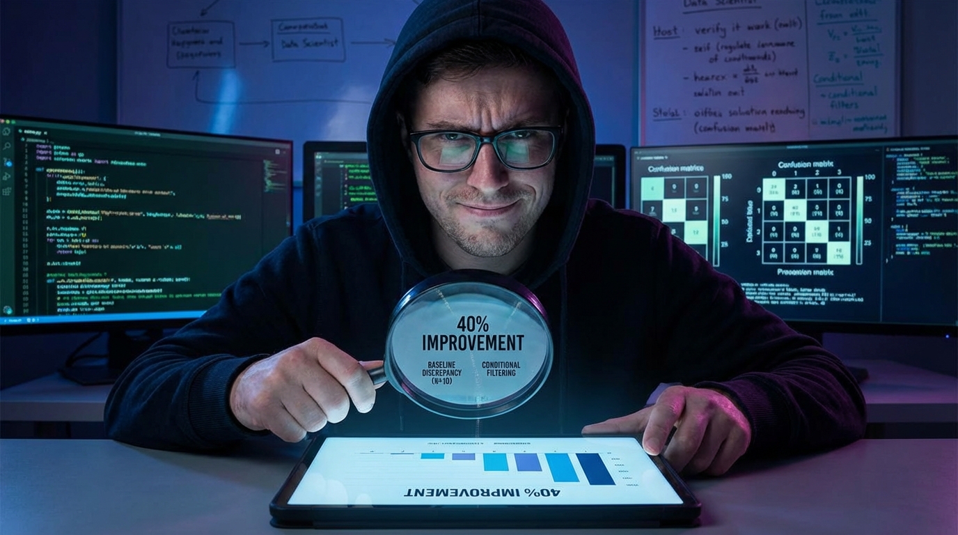 '40% 향상'을 믿기 전에 물어야 할 ML 통계 질문들