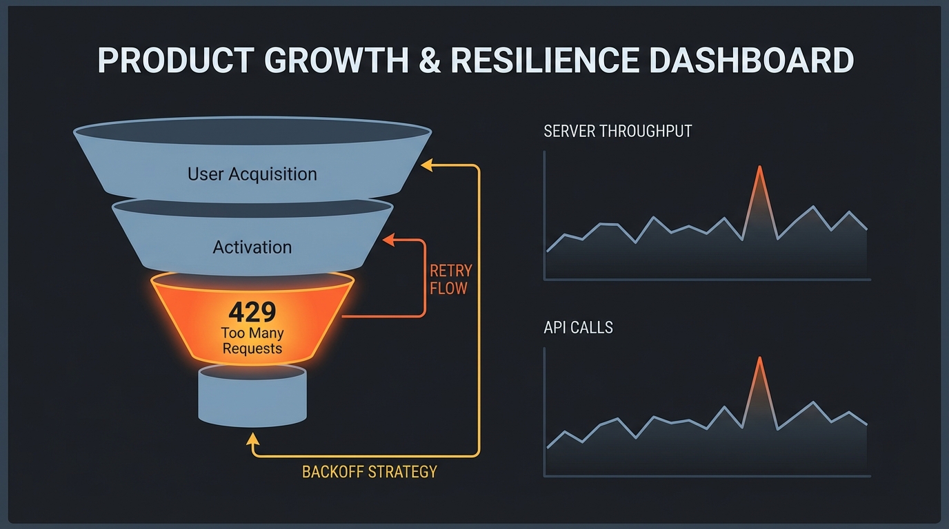 AI 기능 이탈 줄이기: 벤치마크가 아니라 ‘레이트리밋+리트라이’가 전환율을 만든다