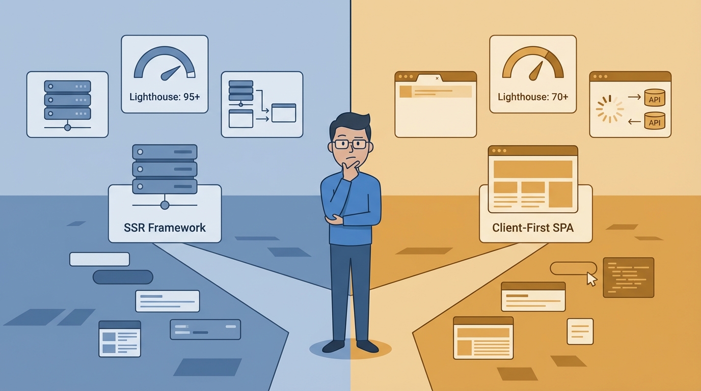 Next.js, 그 프로젝트에 진짜 필요했나요?