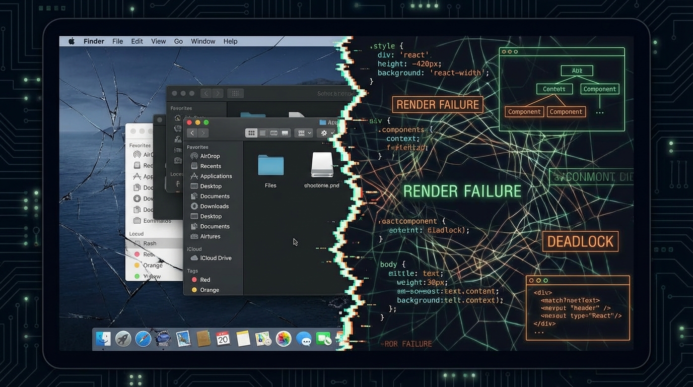 일관성이 무너지는 순간, 사용자는 떠난다: macOS Tahoe부터 CSS-in-JS까지
