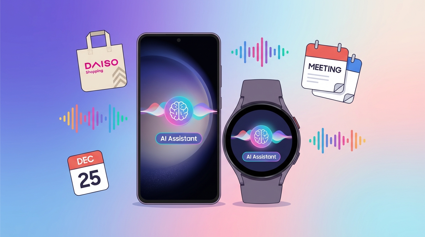 내 폰이랑 시계가 갑자기 AI 비서가 됐는데요? 🤖