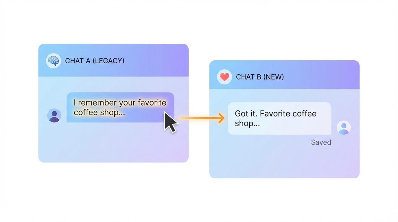 ‘메모리 이사’가 리텐션을 만든다: AI 제품의 스위칭 코스트를 0으로