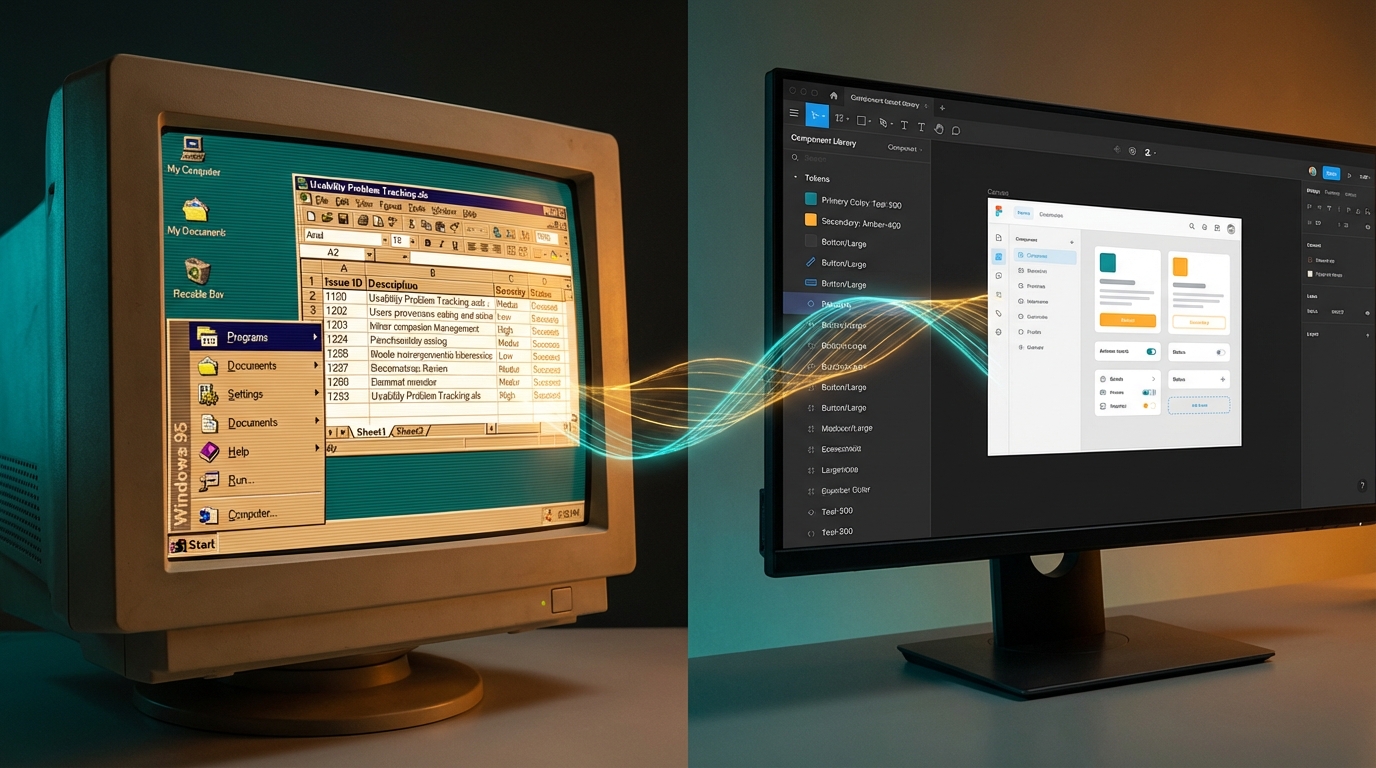 Windows 95가 지금도 가르쳐주는 사용자 테스트의 진짜 의미