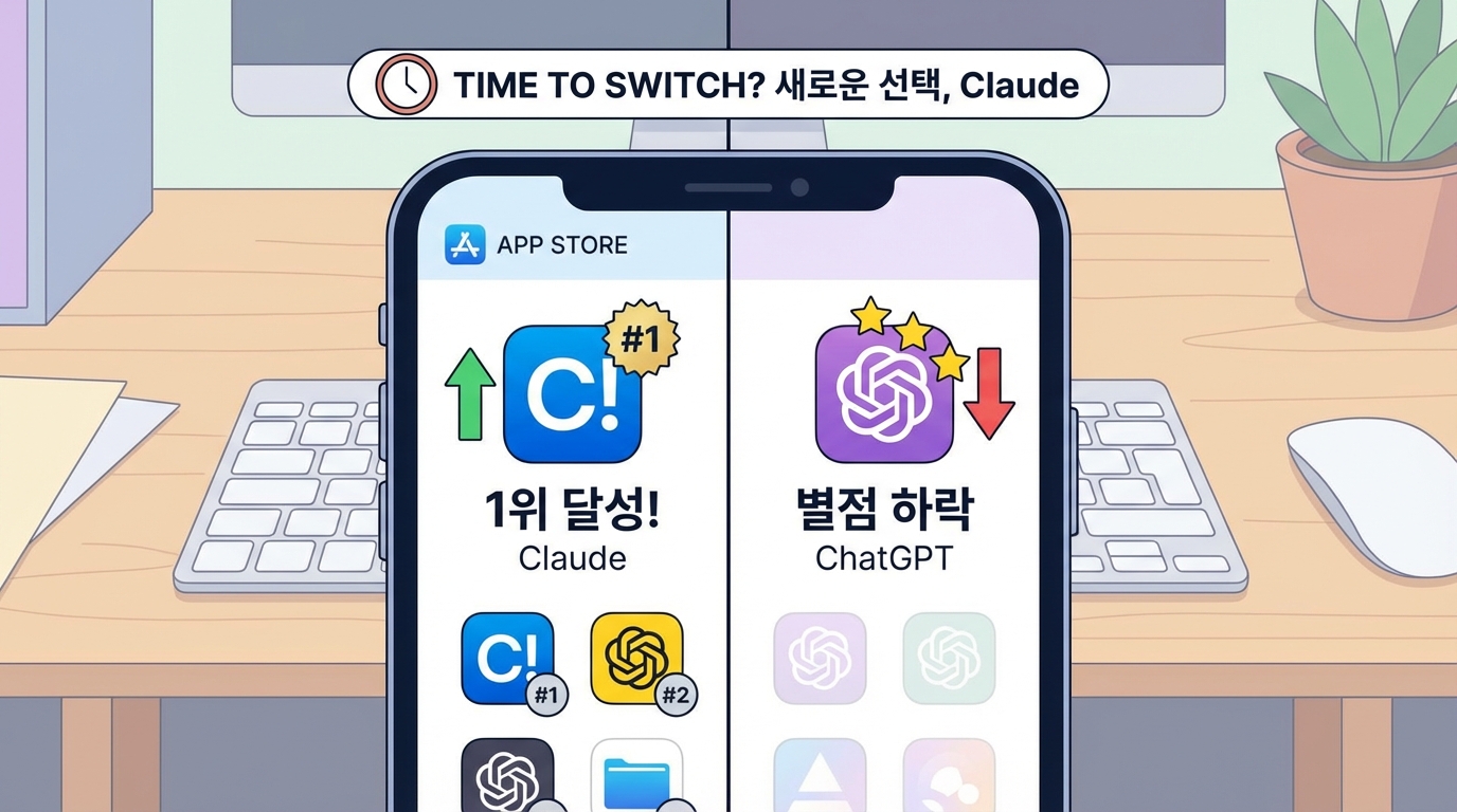 ChatGPT 지우고 Claude 간 사람들, 진짜 이유 셋