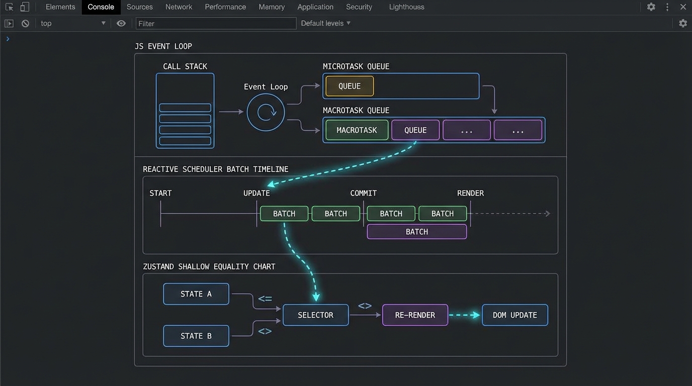 UI가 버벅이는 진짜 이유: 이벤트 루프부터 상태 관리까지