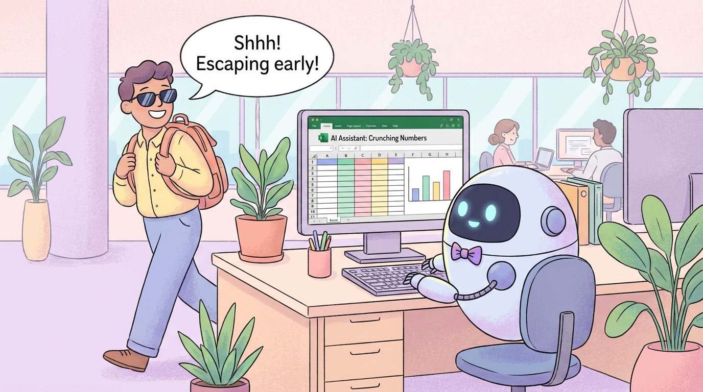 오, 이거 대박인데? 🤫 부장님 몰래 쓰는 GPT-5.4 칼퇴 비서 세팅법