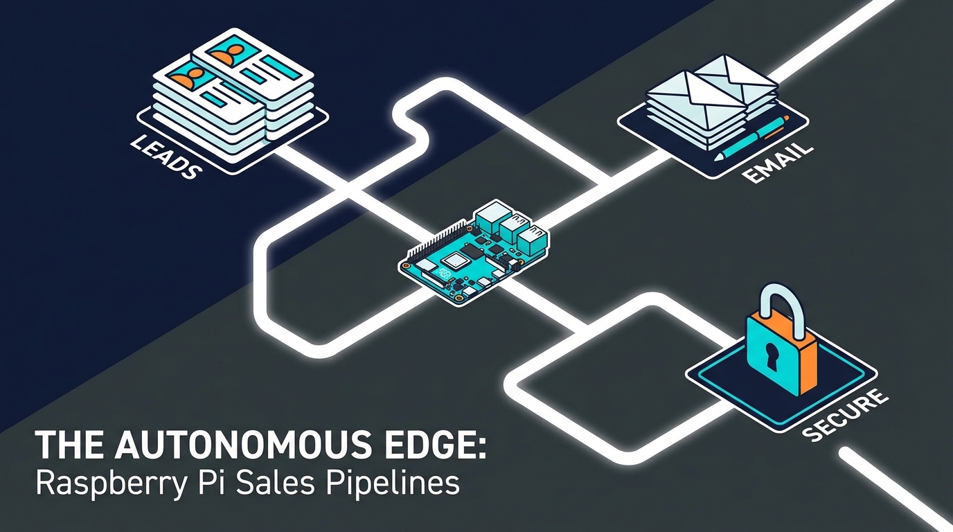 라즈베리파이 위 세일즈 에이전트: CAC를 깎되, 보안부터 내재화하라