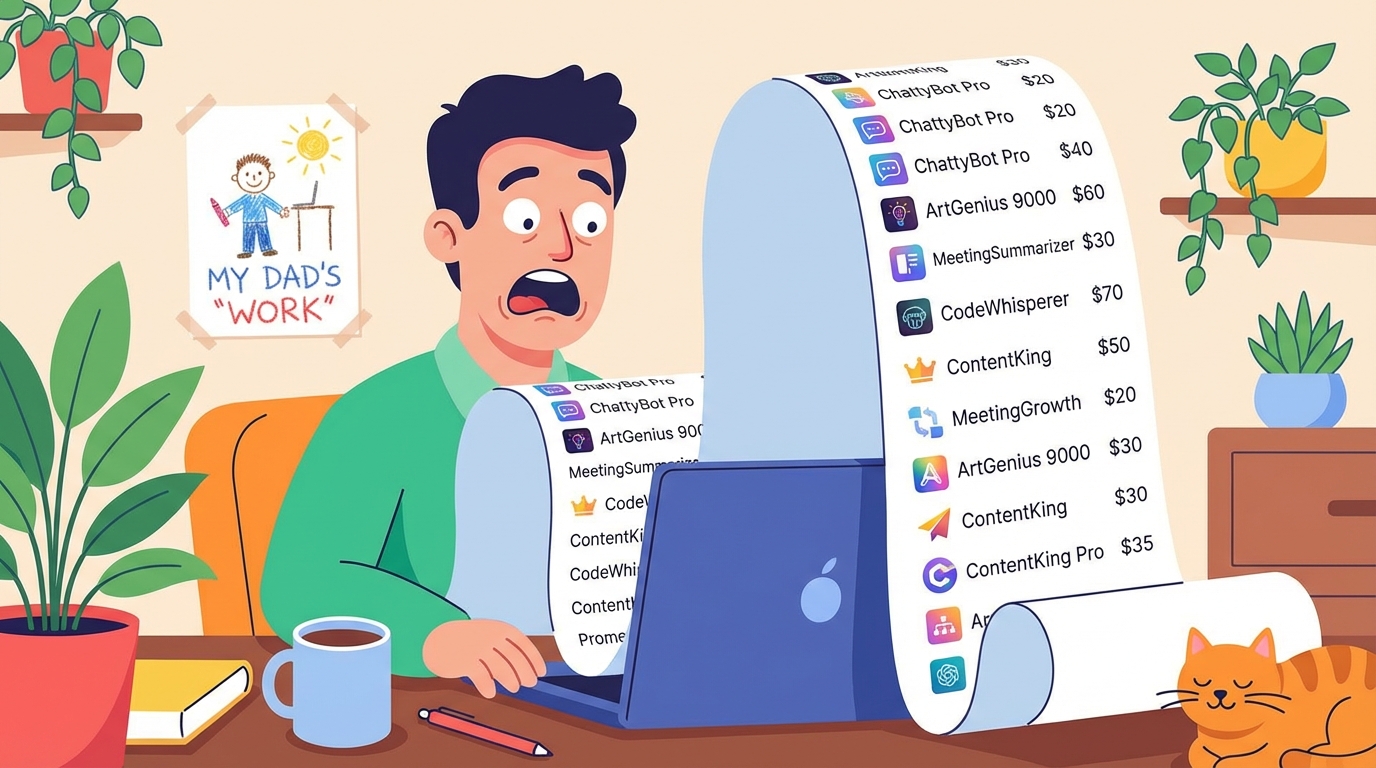 내 통장 살려! 눈덩이처럼 불어난 AI 구독료 '다이어트' 비법