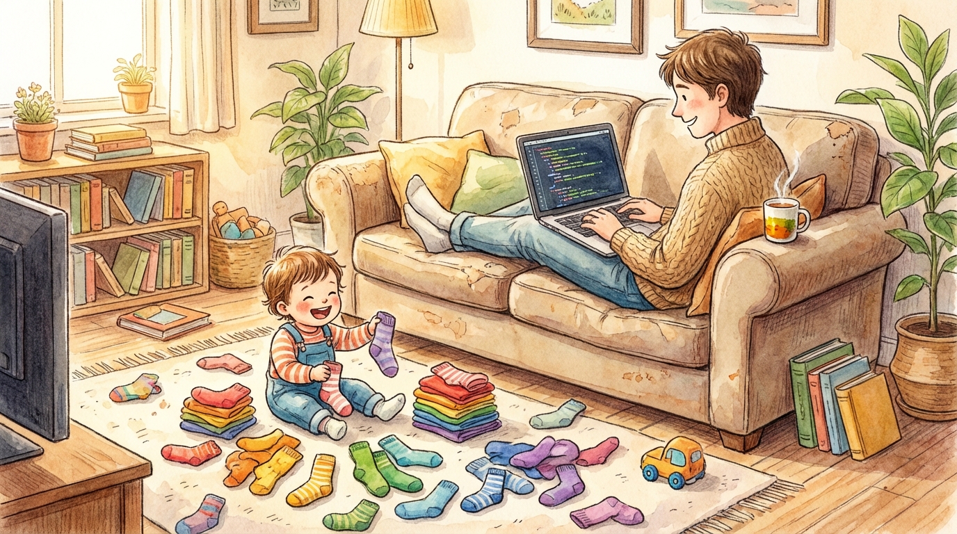 챗GPT 과외와 양말 개기: 돈 굳는 우리 집 코딩 생존기