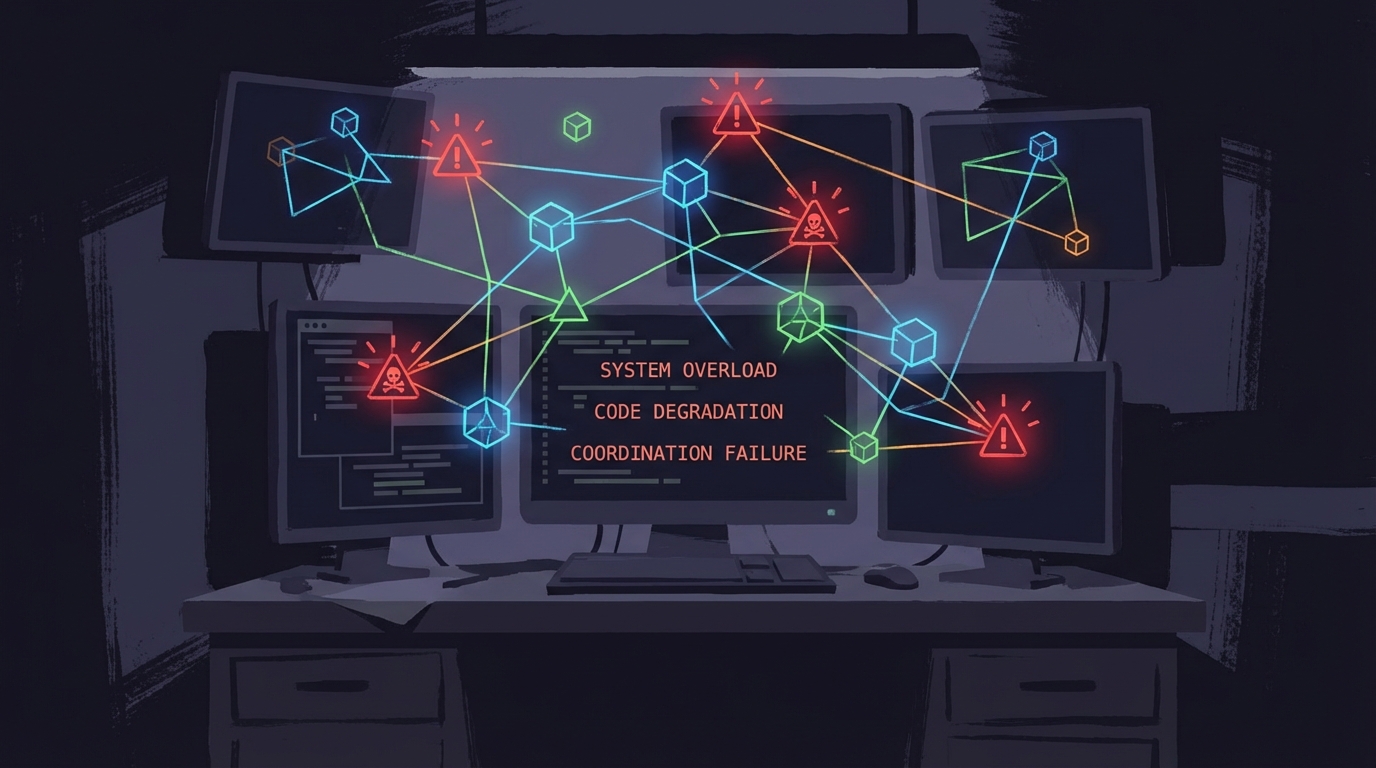 에이전트가 많아질수록 코드 품질이 무너지는 이유