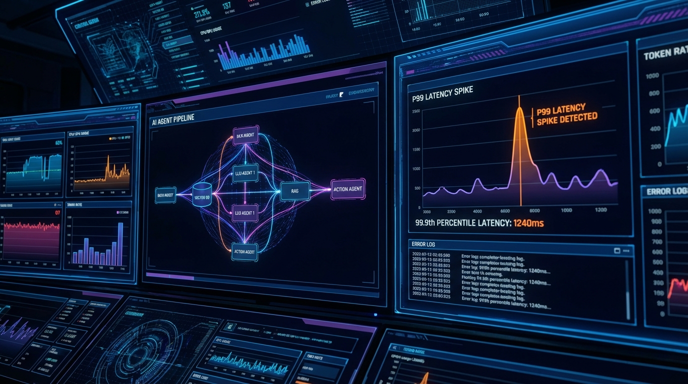 프로덕션 LLM의 환상과 현실: P99 Latency와 AgentOps 관측성 설계
