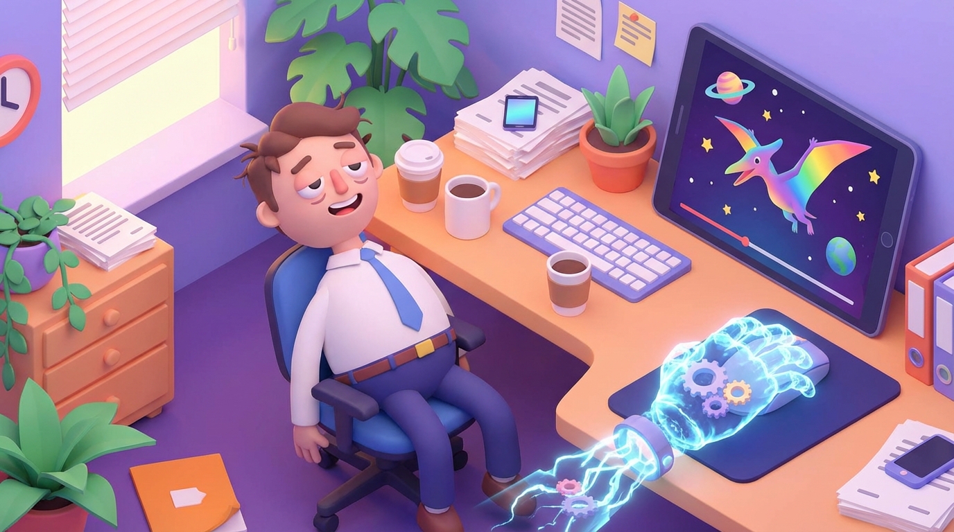 내 마우스는 칼퇴 비서가, 주말 육아는 할리우드 AI가 책임집니다