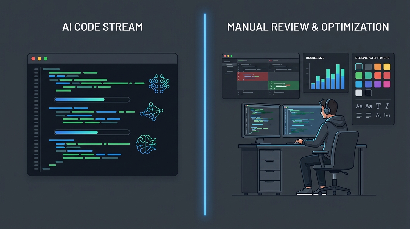 AI가 UI 코드를 짤 때 프론트엔드가 지켜야 할 세 가지