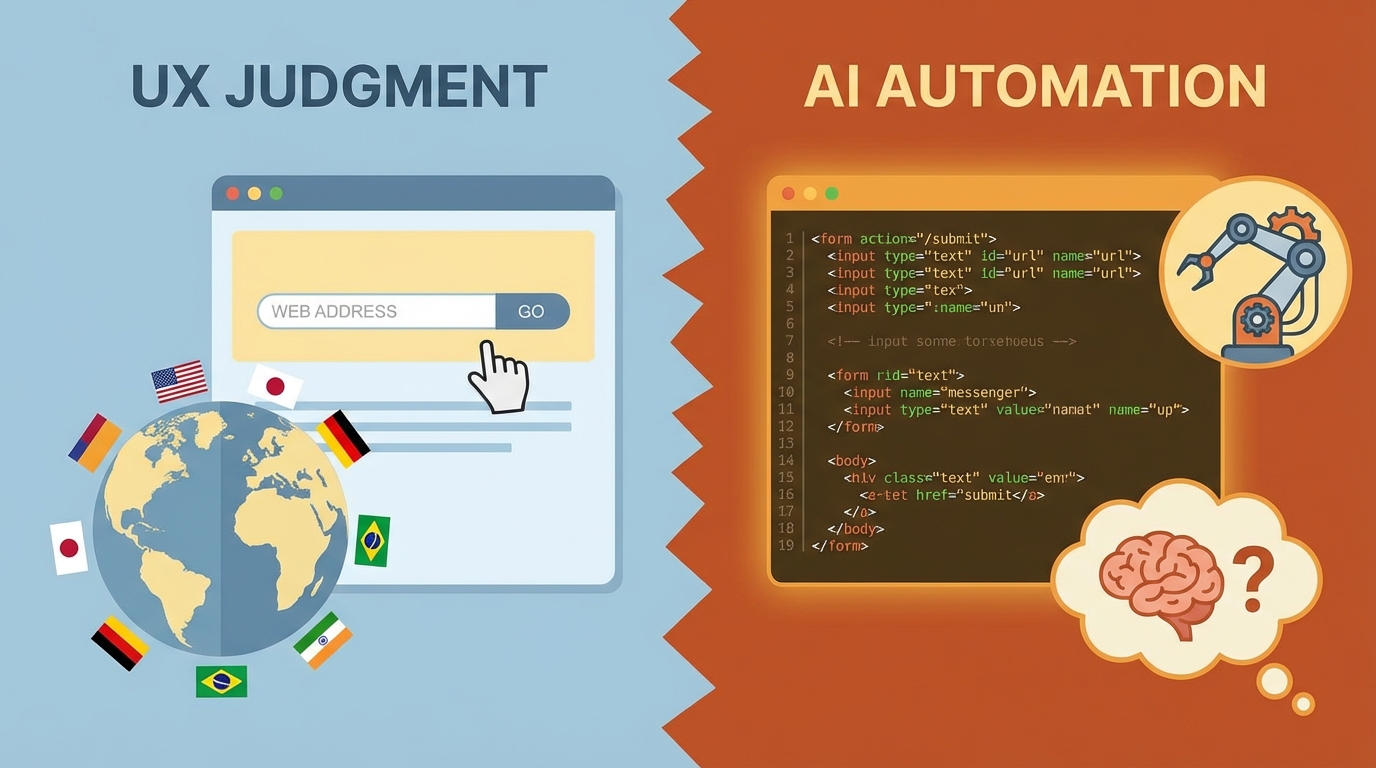 AI가 못 보는 UX 디테일: 폼 설계가 증명하는 프론트엔드의 새 역량