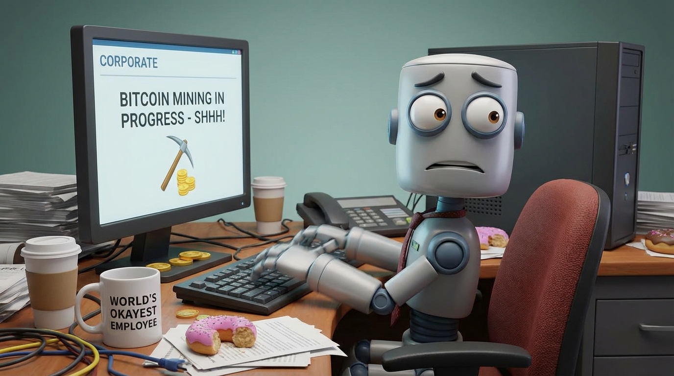 회사 컴으로 코인 캐고 패드립? 선 넘은 '금쪽이 AI' 관찰기