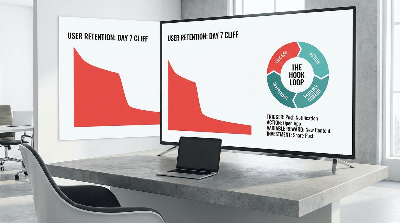 초기 리텐션 루프 설계: D2에 무너지는 MVP를 살리는 10분의 전투