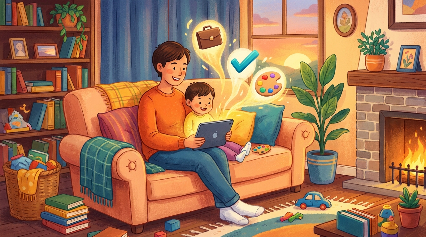 출근해선 사내 매뉴얼 봇, 퇴근하곤 프사 뽀샵? K-워킹패런트 현실 AI 생존기