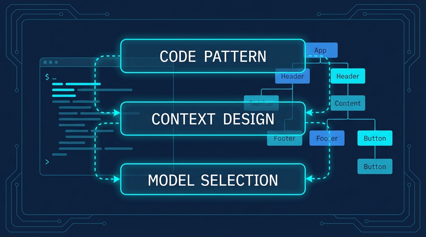 AI 코딩 에이전트를 제대로 쓰는 세 가지 설계 전략