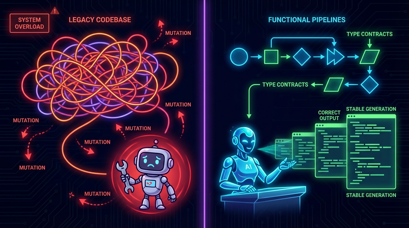 AI가 잘 짜려면 코드가 먼저 AI 친화적이어야 한다