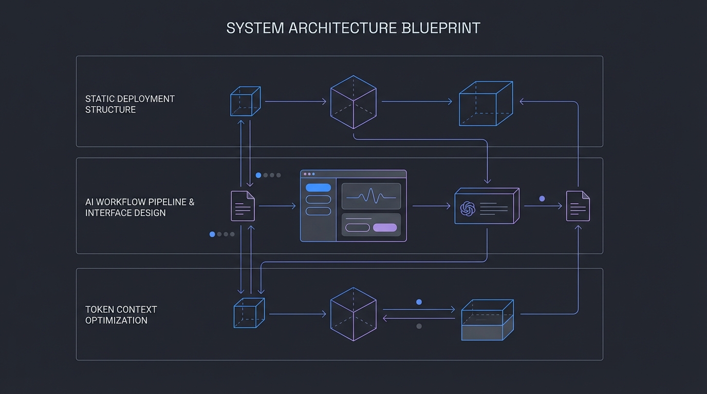 AI 코딩 도구, 제대로 쓰는 구조 설계법: 토큰·아키텍처·배포 비용까지
