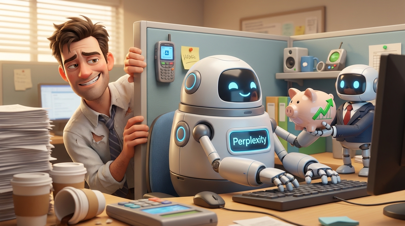 내 마우스 뺏어간(?) 퍼플렉시티와 비상금 300만 원 굴려주는 AI 은행원