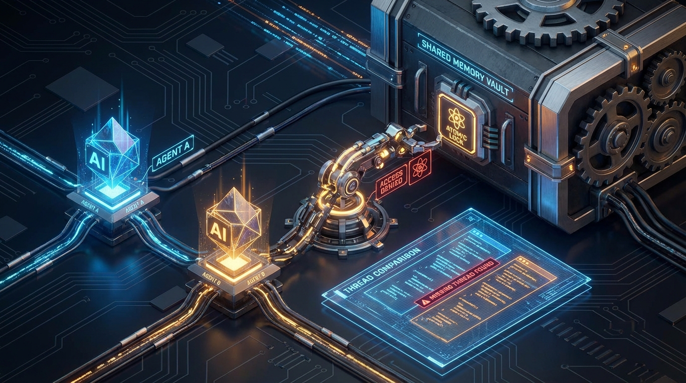 에이전트 메모리 유실과 상태 충돌 방어: 다중 에이전트 시스템의 결정론적 상태 관리 아키텍처