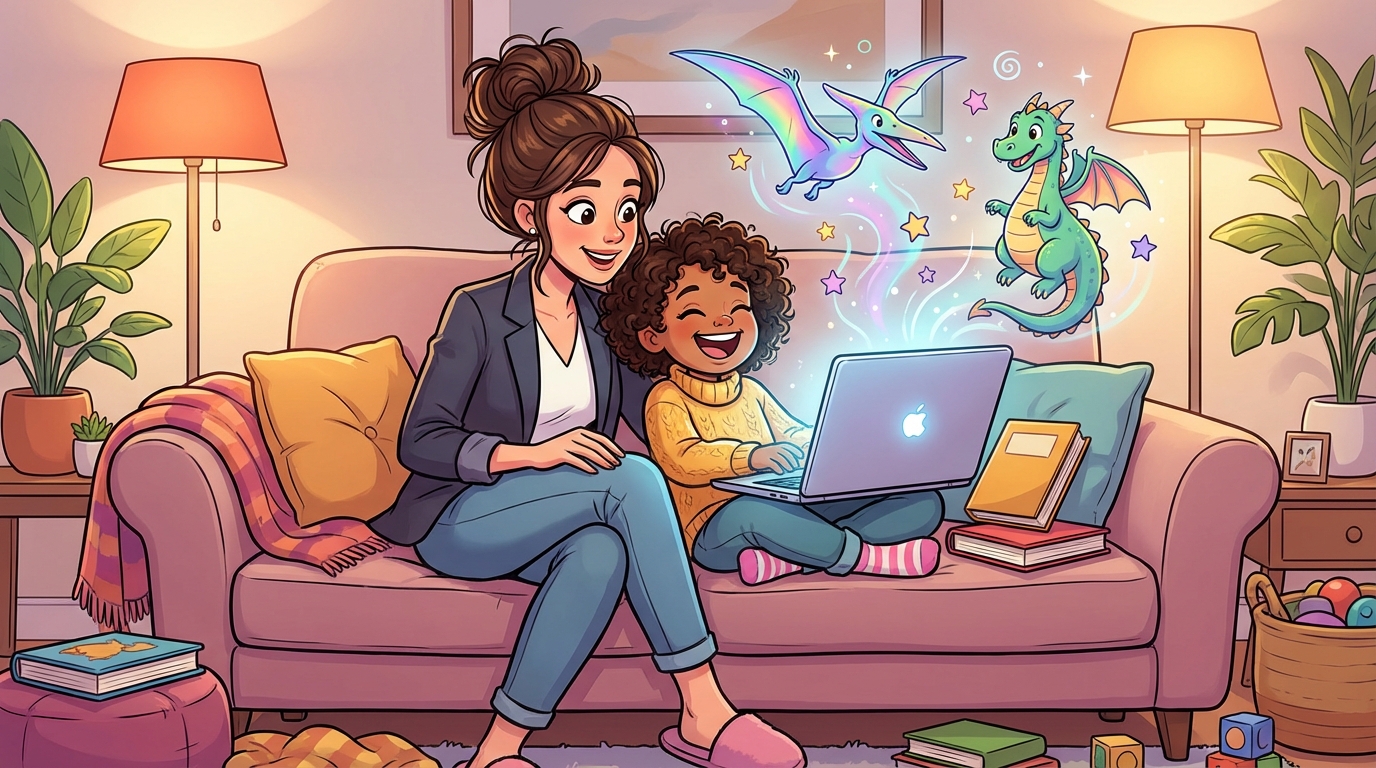 공짜 브라우저 창 하나로 끝! 아이와 영화 만들고 칼퇴까지 챙기는 AI 놀이터