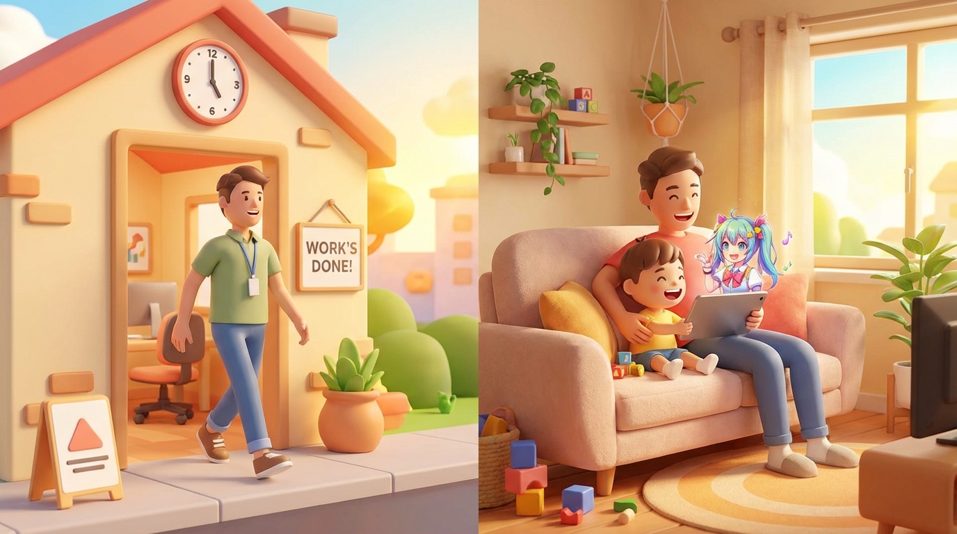 로그인 없는 PDF 툴로 야근 탈출, 클릭 4번 AI로 주말 육아 꿀빨기