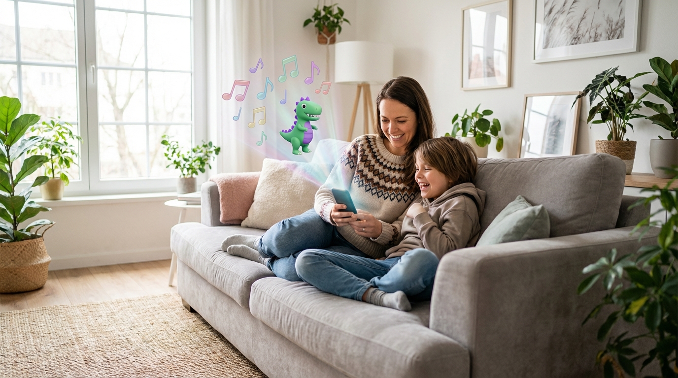 아이와 뚝딱 만든 '공룡 방귀' 노래, 인스타 릴스 떡상한 썰