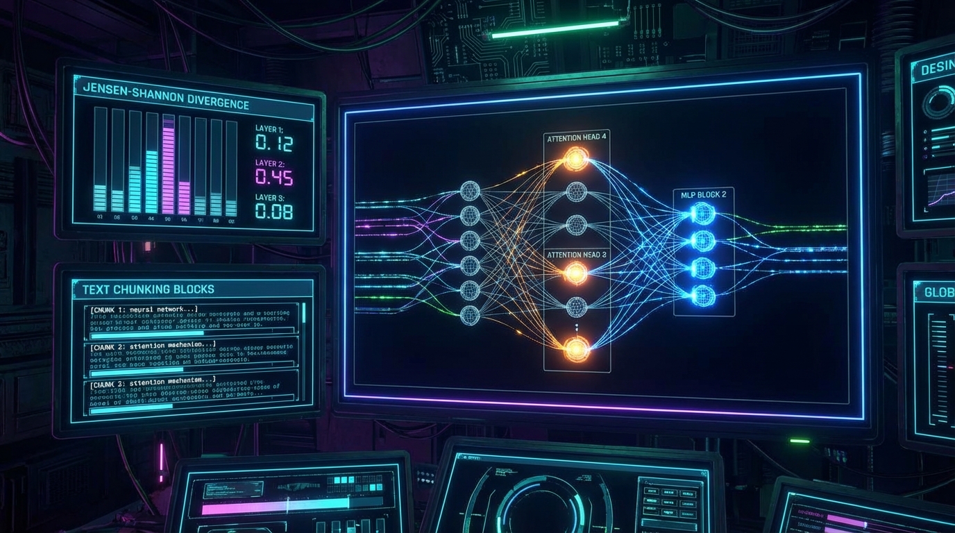 RAG 환각의 기계론적 해부: JSD 기반 어트리뷰션과 청킹 파이프라인의 정량적 최적화
