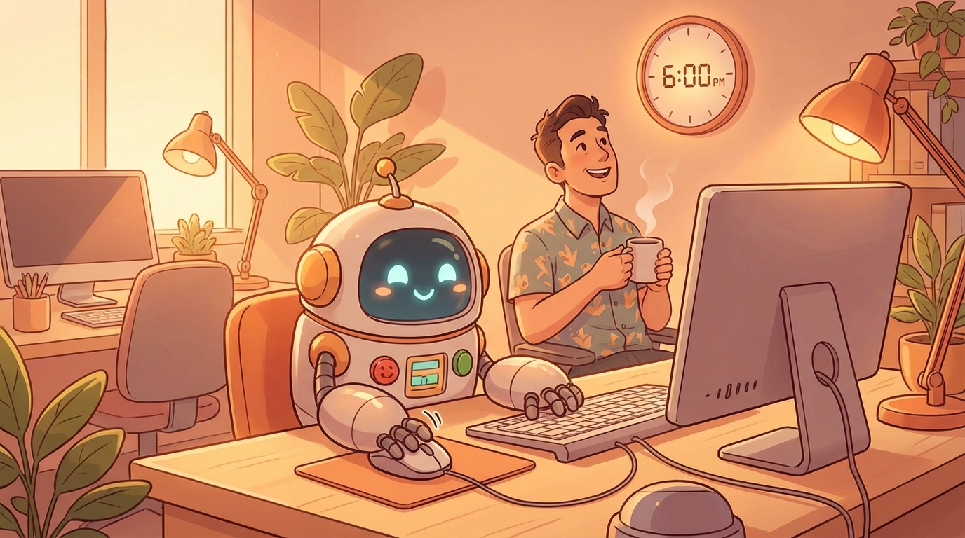 나 대신 마우스 광클하는 '무료 AI 알바생' 고용기 (ft. 칼퇴 보장)