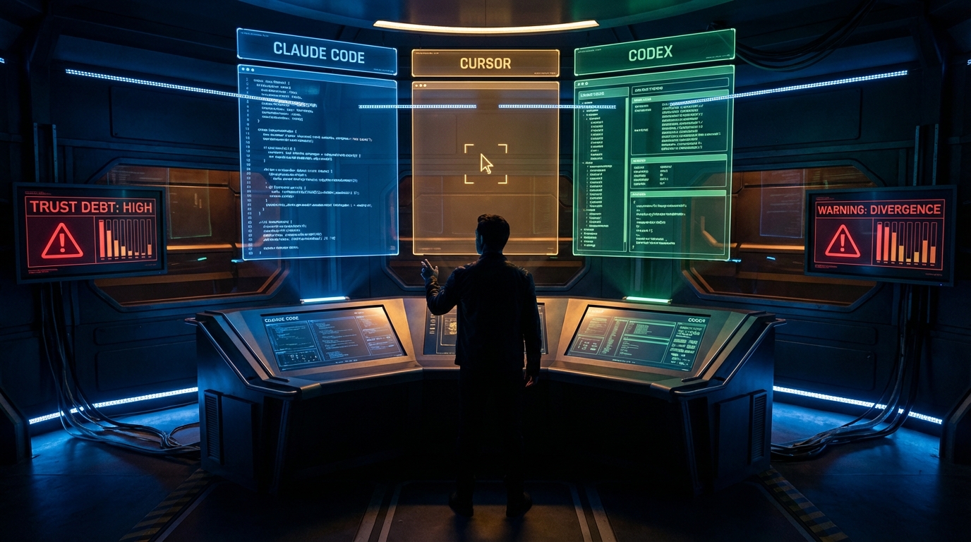 코딩 에이전트 3파전: 팀에 맞는 도구 조합 설계법