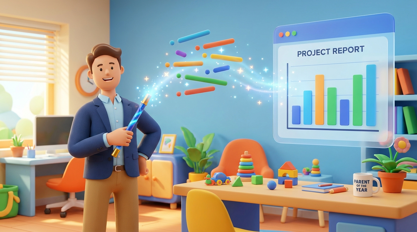 눈치 없는 AI 인턴, 일잘러 비서로 개조하는 '보고서 치트키' 생존기