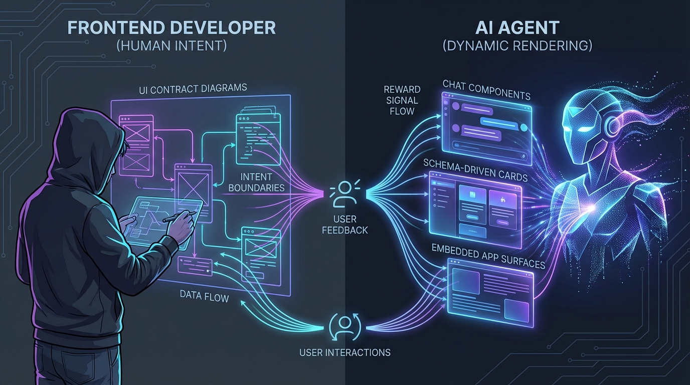Generative UI 시대, 프론트엔드 개발자의 진짜 역할은 '컴포넌트 제조'가 아니다