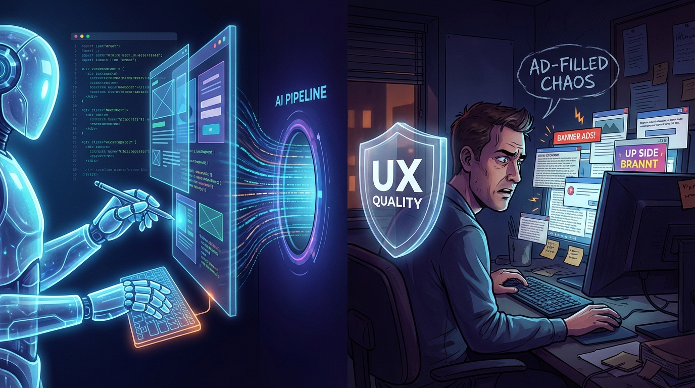 AI가 디자인·코드를 동시에 짤 때, UX 품질은 누가 지키나
