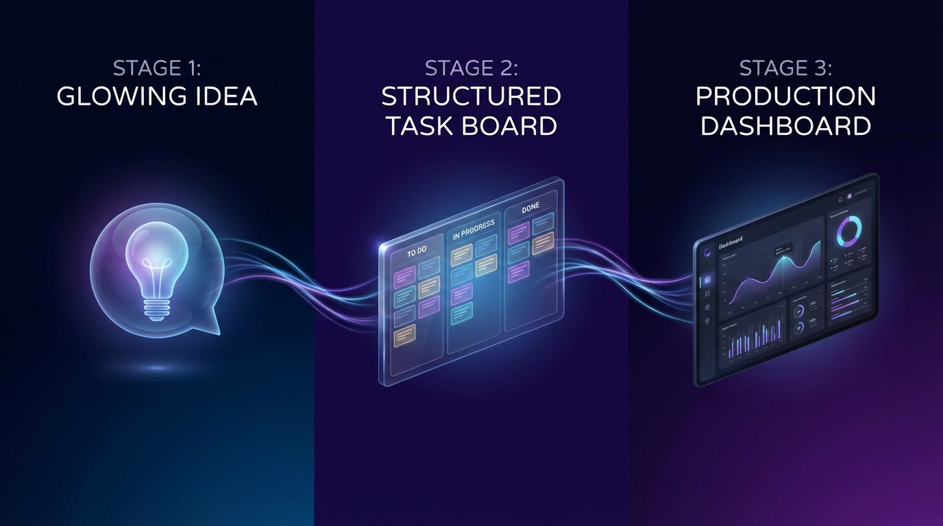 Vibe Engineering에서 프로덕션까지: AI 개발의 3단계 사고 전환
