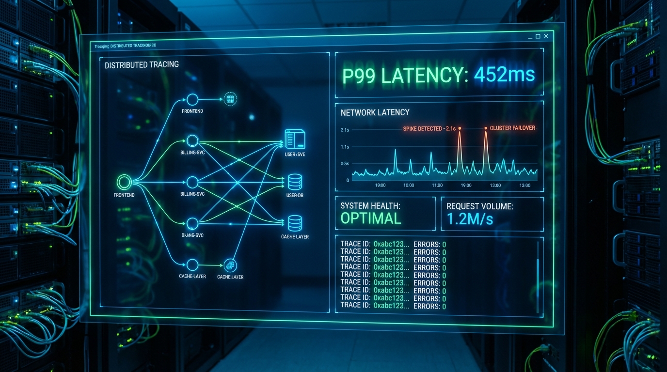 대시보드의 착시와 분산 추적: AI 백엔드의 P99 지연 시간과 비용 정량적 통제